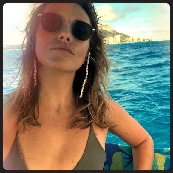 🐚 Sunglasses Strap 4 Round Aviator, Retro Cat Eye - Picture 3 of 8